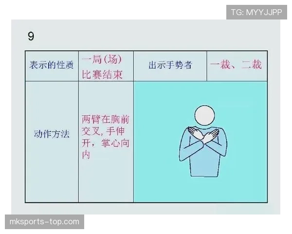 裁判手势解析：这些动作分别代表什么判罚信号？